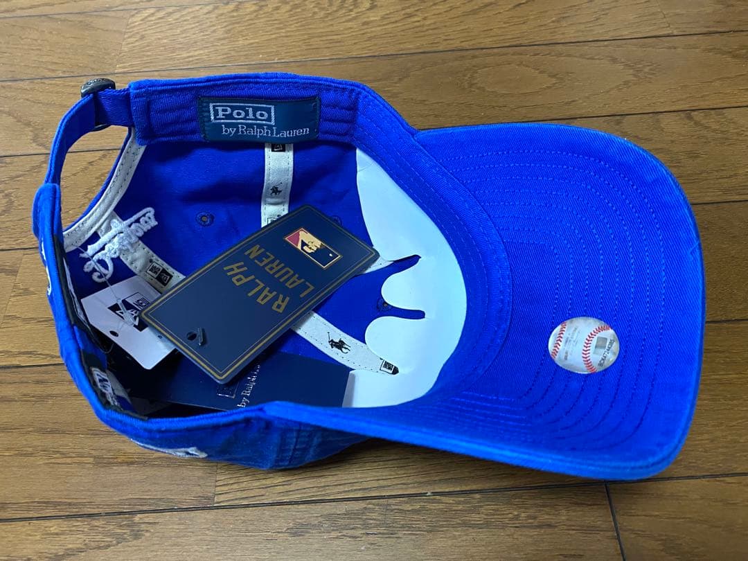 ニューエラ ポロラルフローレン コラボ ドジャース キャップ ブルー 未使用新品