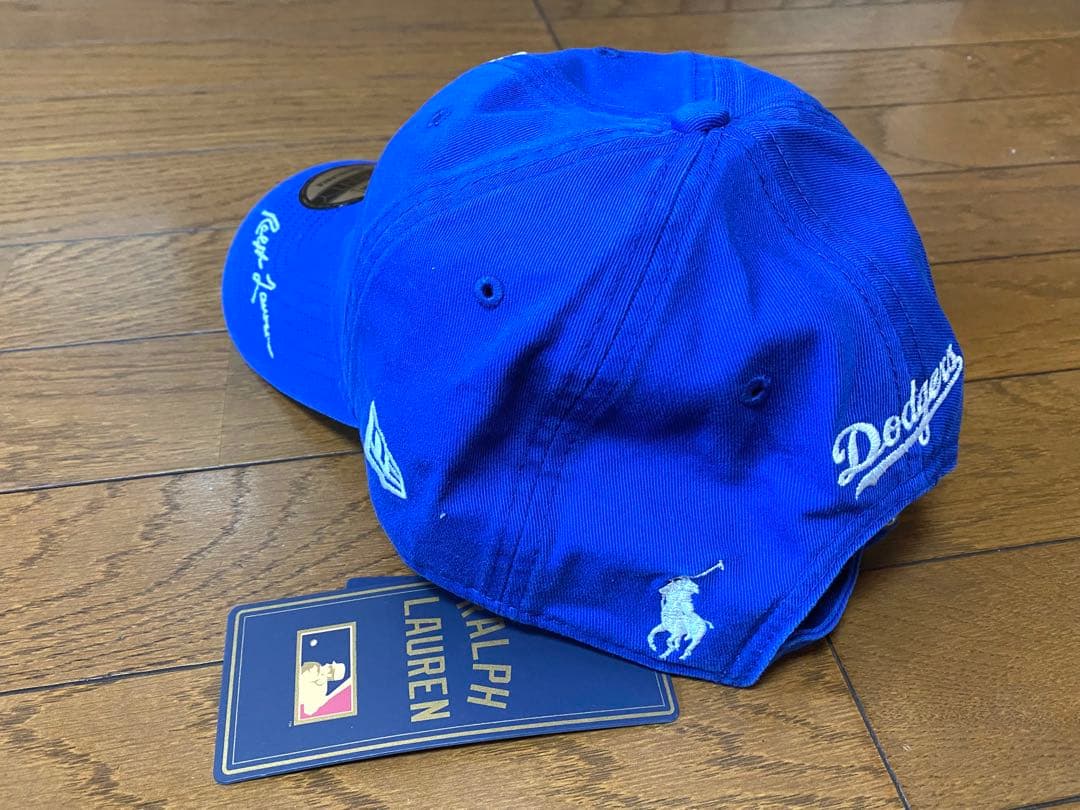 ニューエラ ポロラルフローレン コラボ ドジャース キャップ ブルー 未使用新品