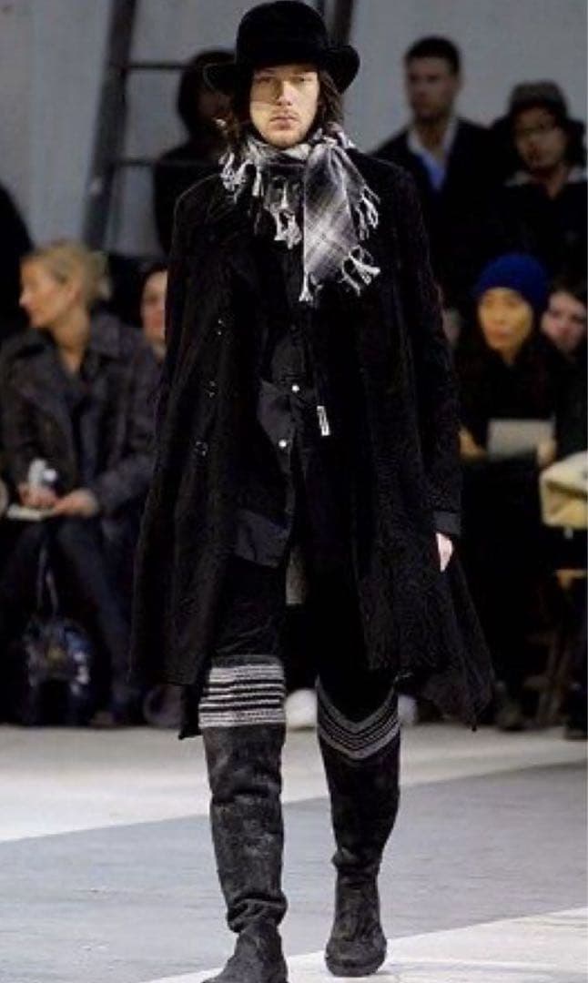 NUMBER (N)INE ナンバーナイン 07AW チェック柄ストール