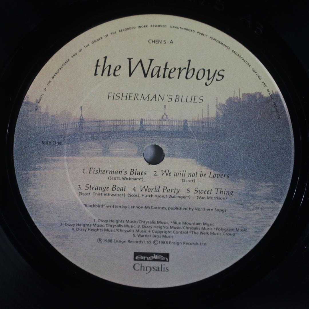 英LP The Waterboys Fisherman's Blues UK盤