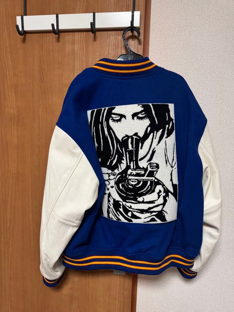 新品未使用試着のみSupreme ヒステリックグラマー　レザースタジャン XL