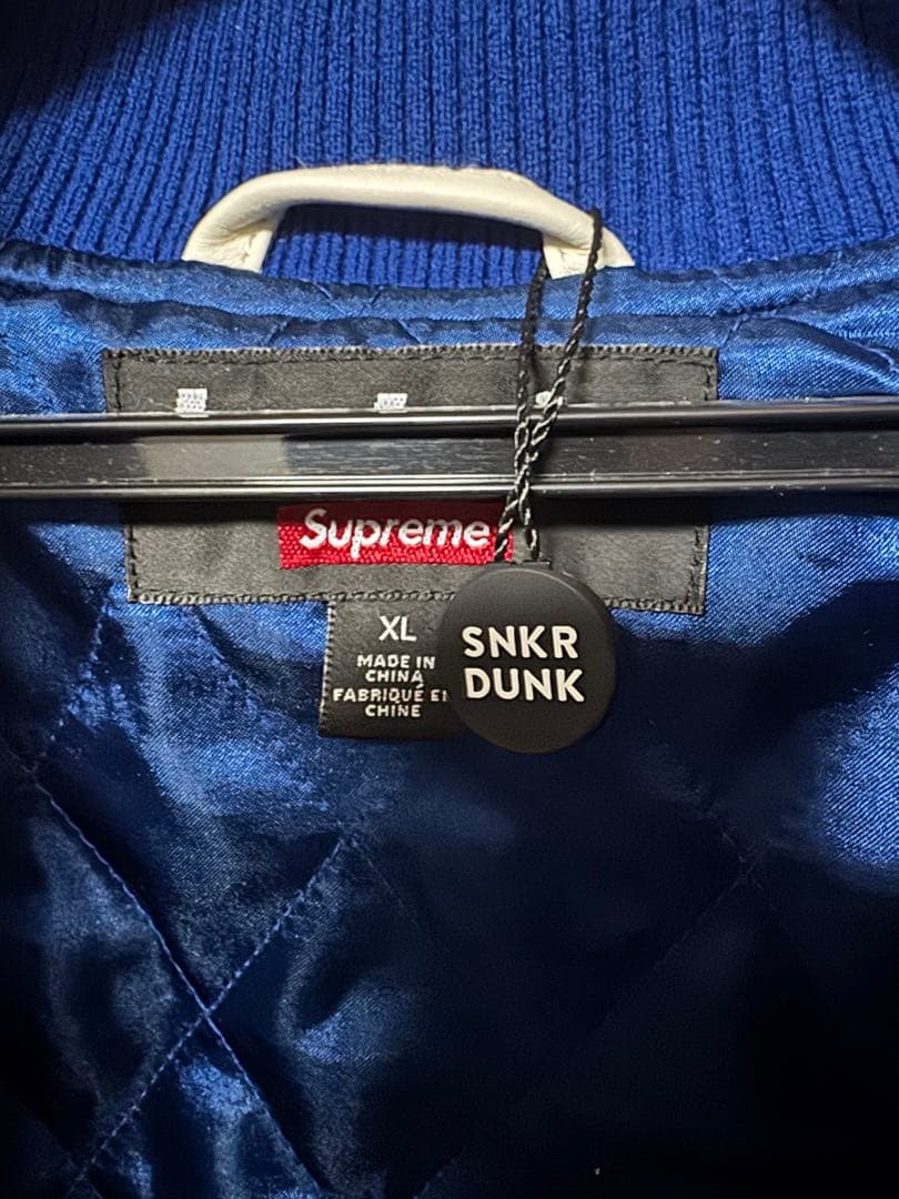 新品未使用試着のみSupreme ヒステリックグラマー　レザースタジャン XL