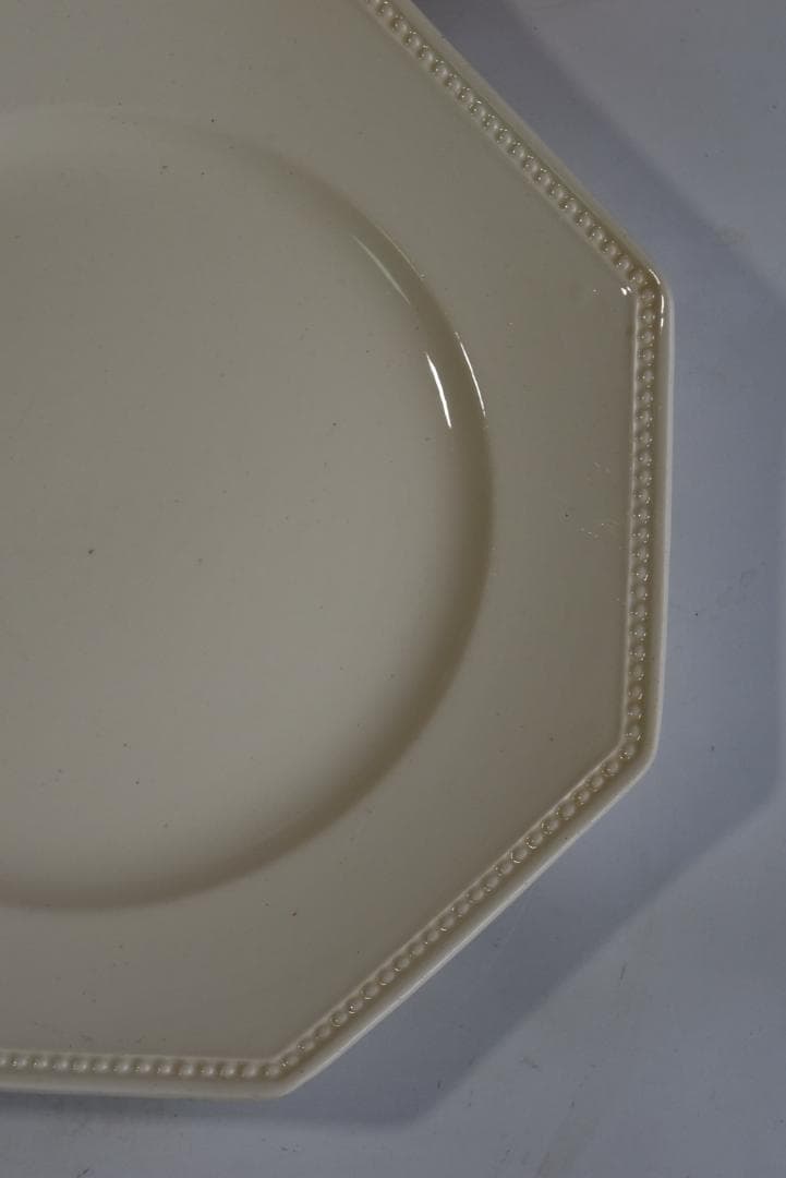 超美品　サルグミンヌ　オクトゴナル皿（24.5㎝）　フランスアンティーク