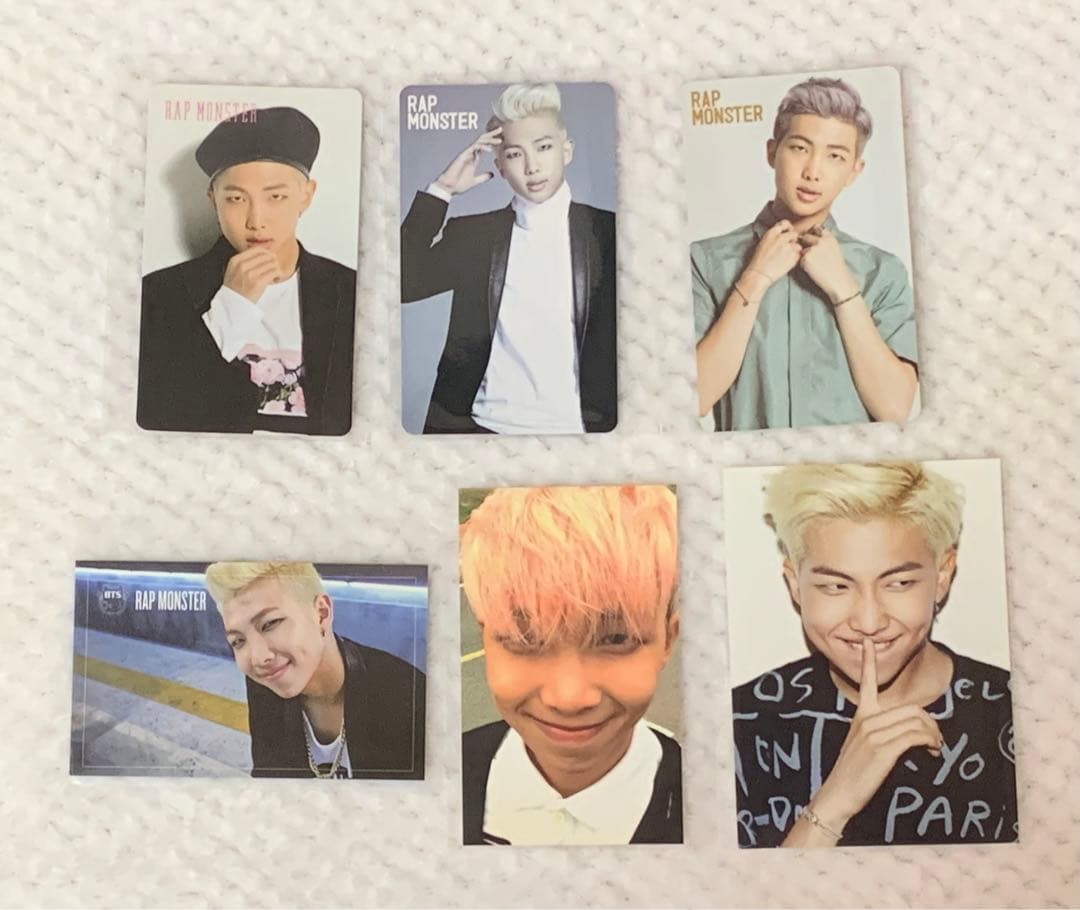 BTS 防弾少年団 RM RAPMONSTER ナムジュン トレカセット