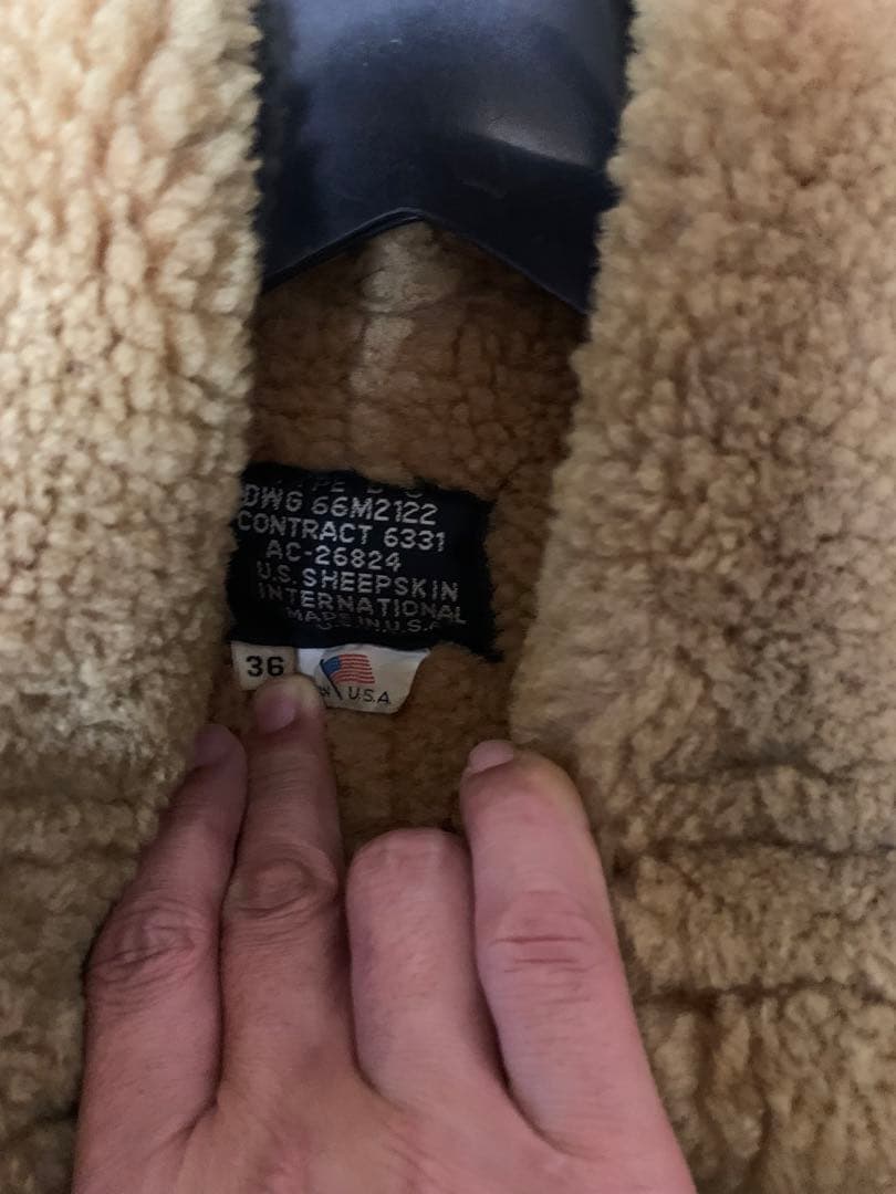 ビンテージB3ミリタリージャケット