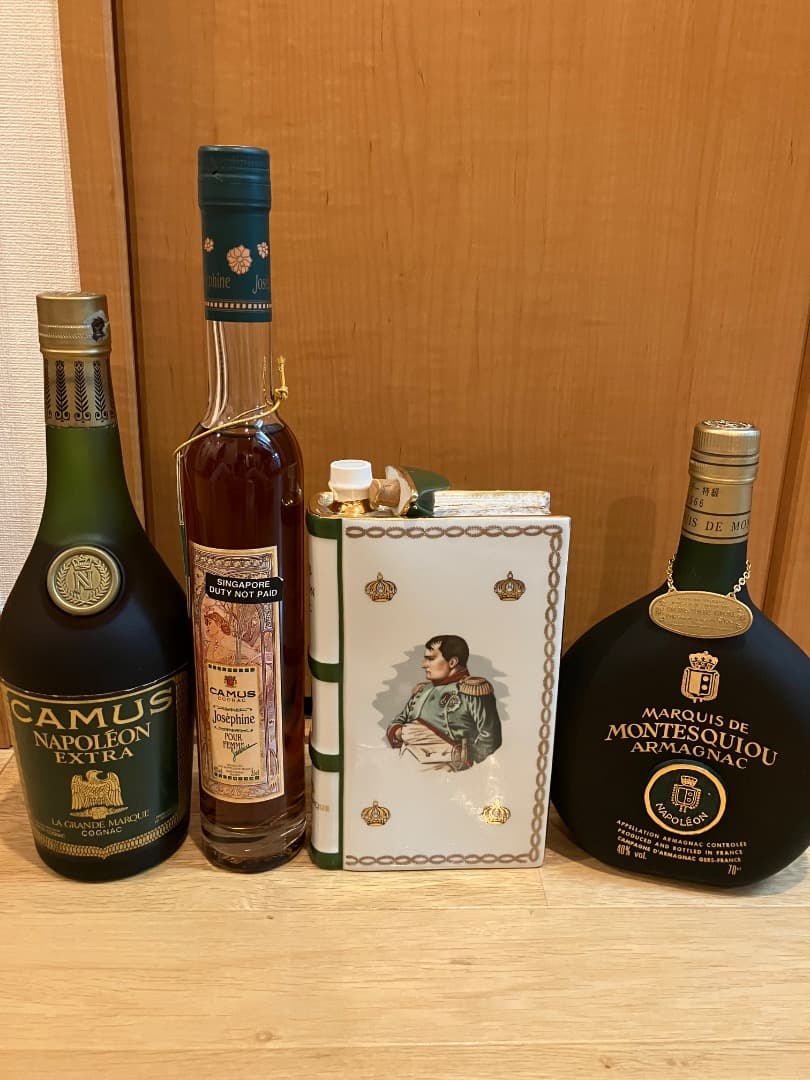 【未開栓】CAMUS カミュ ナポレオン/ ジョセフィーヌ他 4本