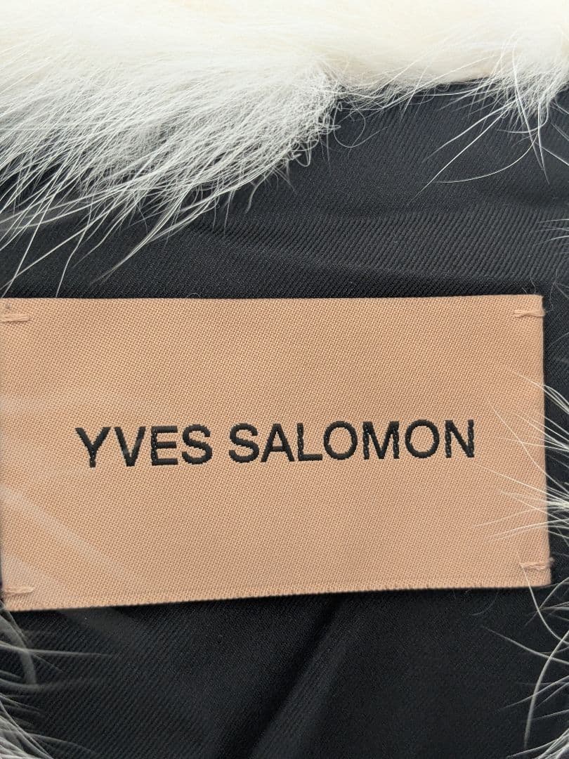 フォックスコートYVES Salomonフランス製バーニーズN.Y.