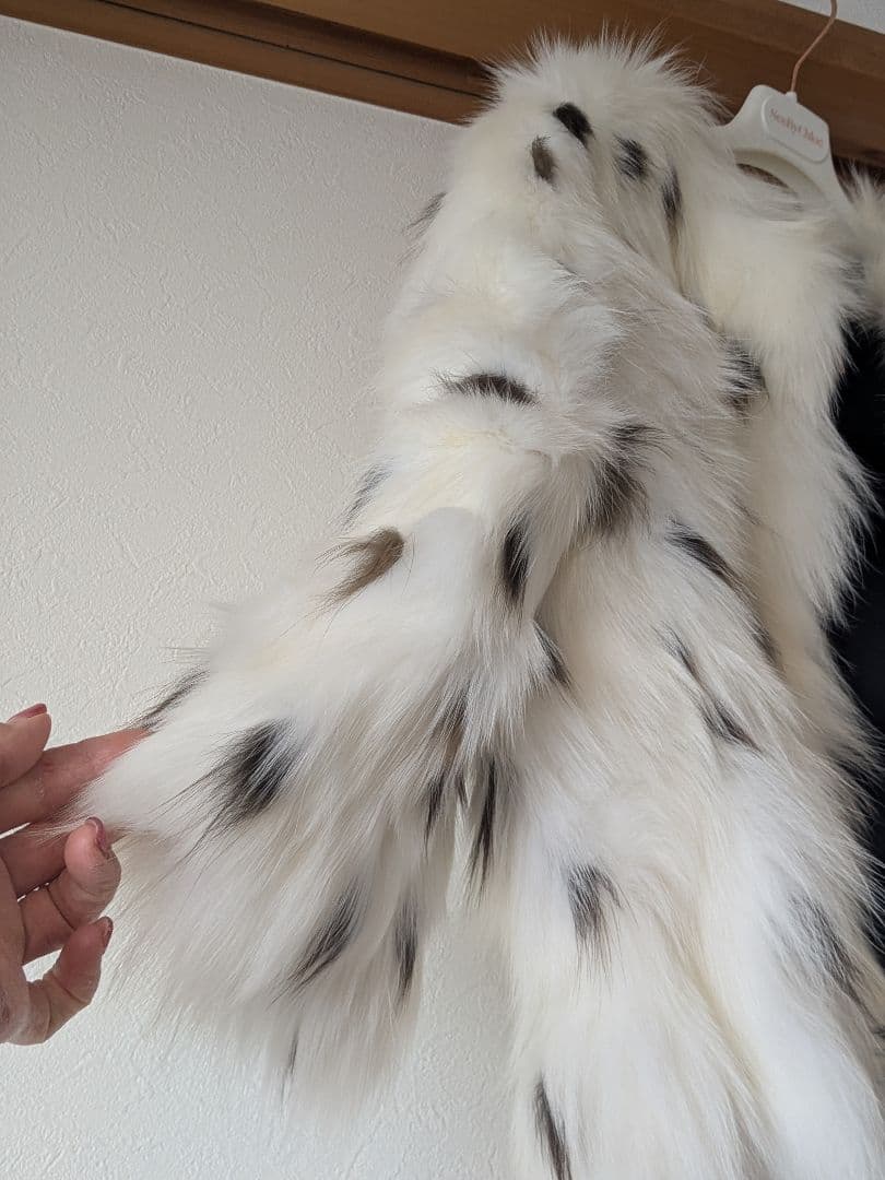 フォックスコートYVES Salomonフランス製バーニーズN.Y.