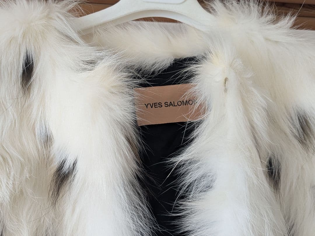 フォックスコートYVES Salomonフランス製バーニーズN.Y.