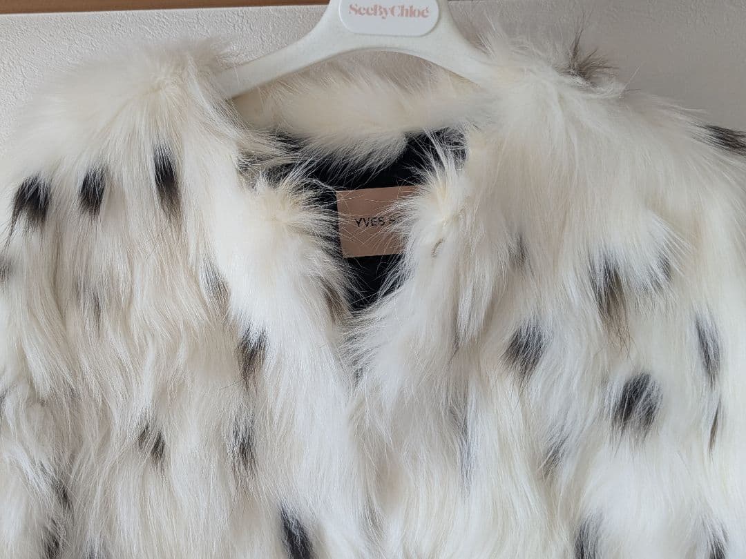 フォックスコートYVES Salomonフランス製バーニーズN.Y.