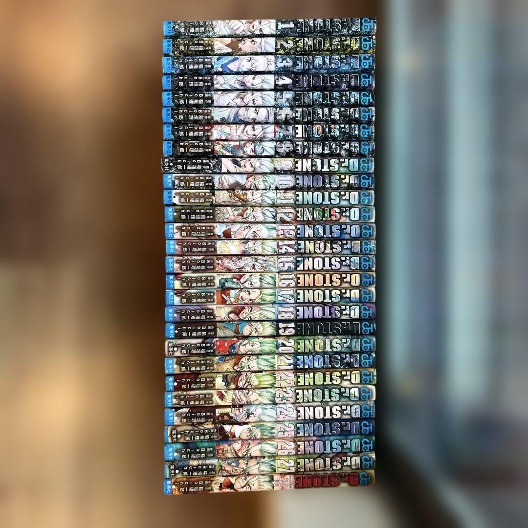Dr.STONE ドクターストーン1-27巻 全巻➕公式ファンブック科学王国辞典