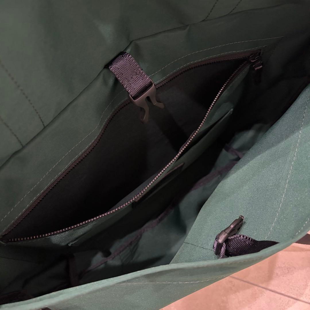 shinzone別注 AMIACALVA メッセンジャーバッグ グリーン