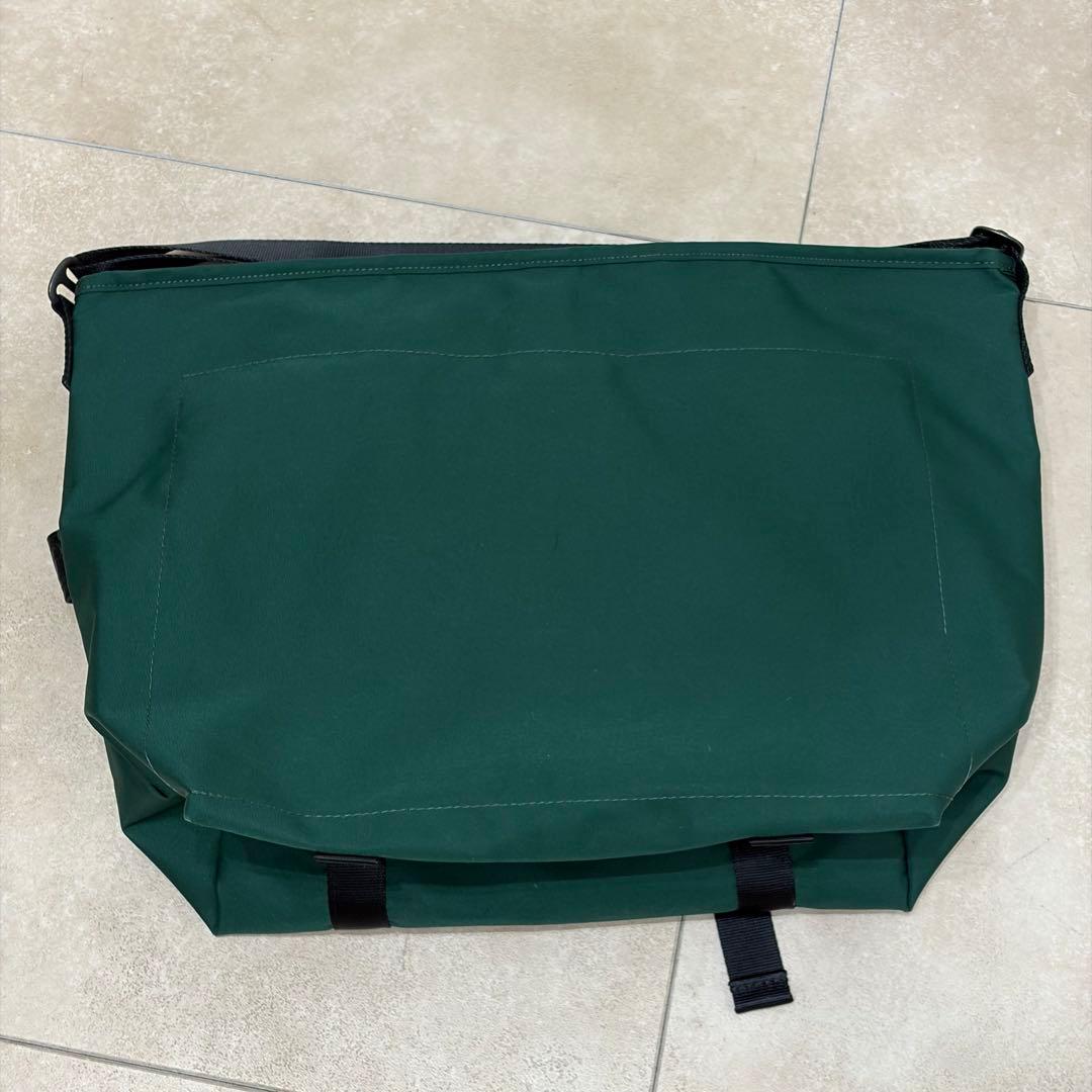 shinzone別注 AMIACALVA メッセンジャーバッグ グリーン