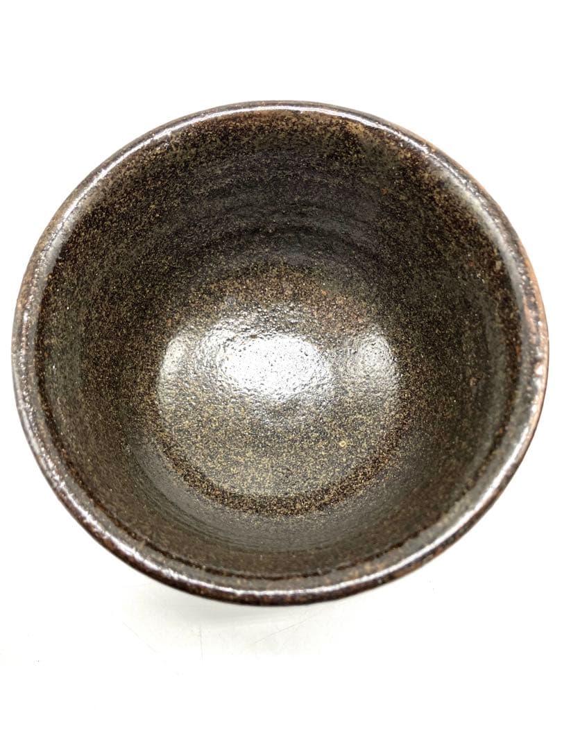 小橋川清正 琉球壺屋焼 やちむん 赤絵魚紋 茶碗 マカイ 2個