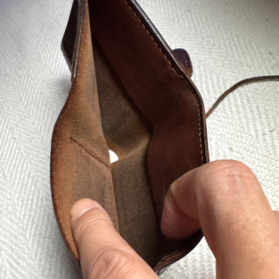 ゴローズ　二つ折り財布　こげ茶