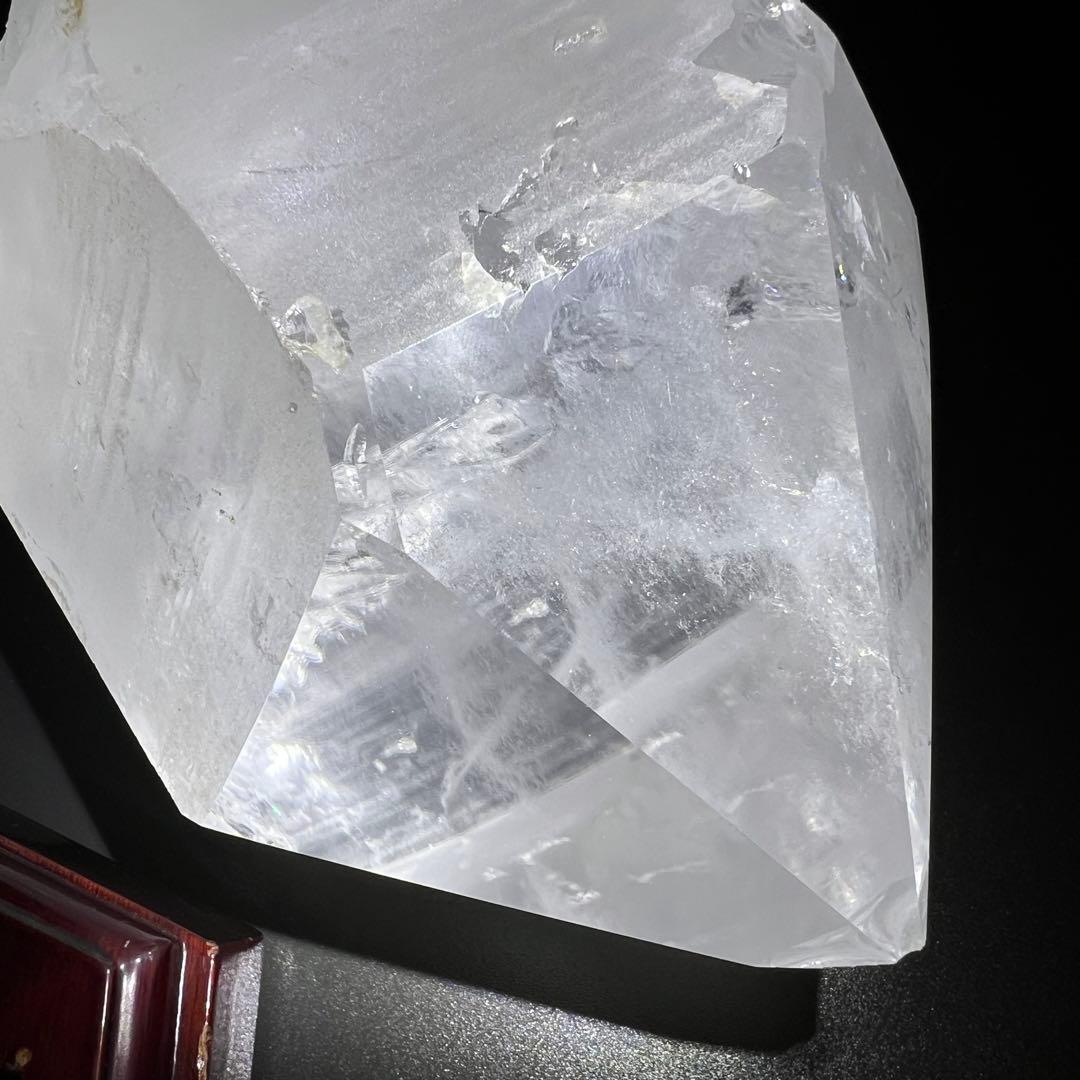 ✳️専用‼️✨訳あり商品✨透明度抜群‼️ハイクオリティ✨レインボー 水晶 六角柱 原石