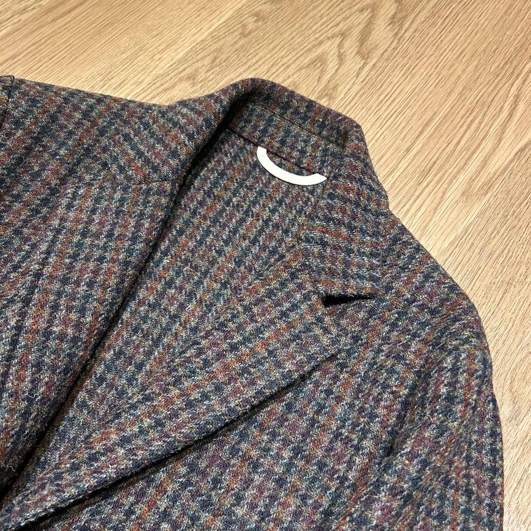 【美品】DE BONNE FACTURE ハリスツイードジャケット フランス製