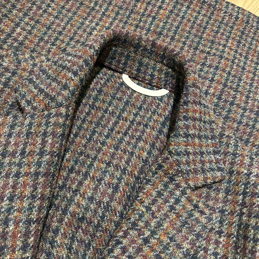 【美品】DE BONNE FACTURE ハリスツイードジャケット フランス製