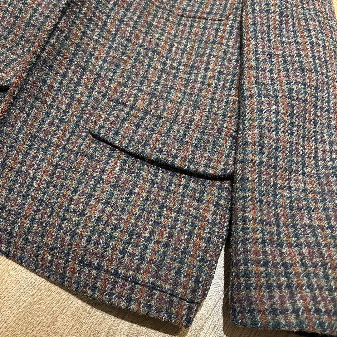【美品】DE BONNE FACTURE ハリスツイードジャケット フランス製