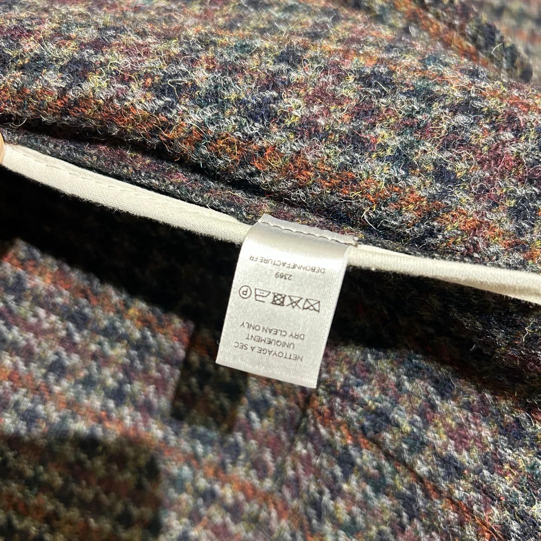 【美品】DE BONNE FACTURE ハリスツイードジャケット フランス製
