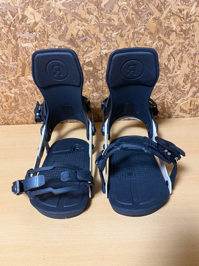 RIDE A-6 M スノーボードビンディング ブラック/ホワイト