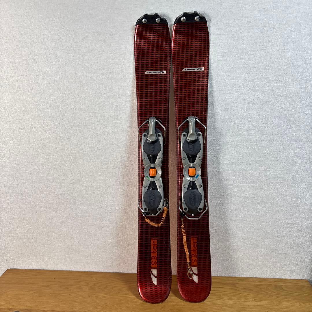メンズ　ショートスキー　ファンスキーセット　Salomon 25-25.5cm