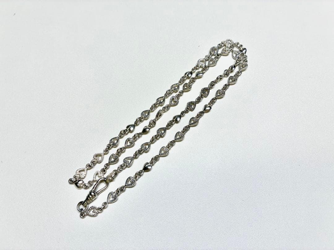 ラブアンドヘイト 透かしハートチェーンネックレス　ローリーロドキン 約50cm