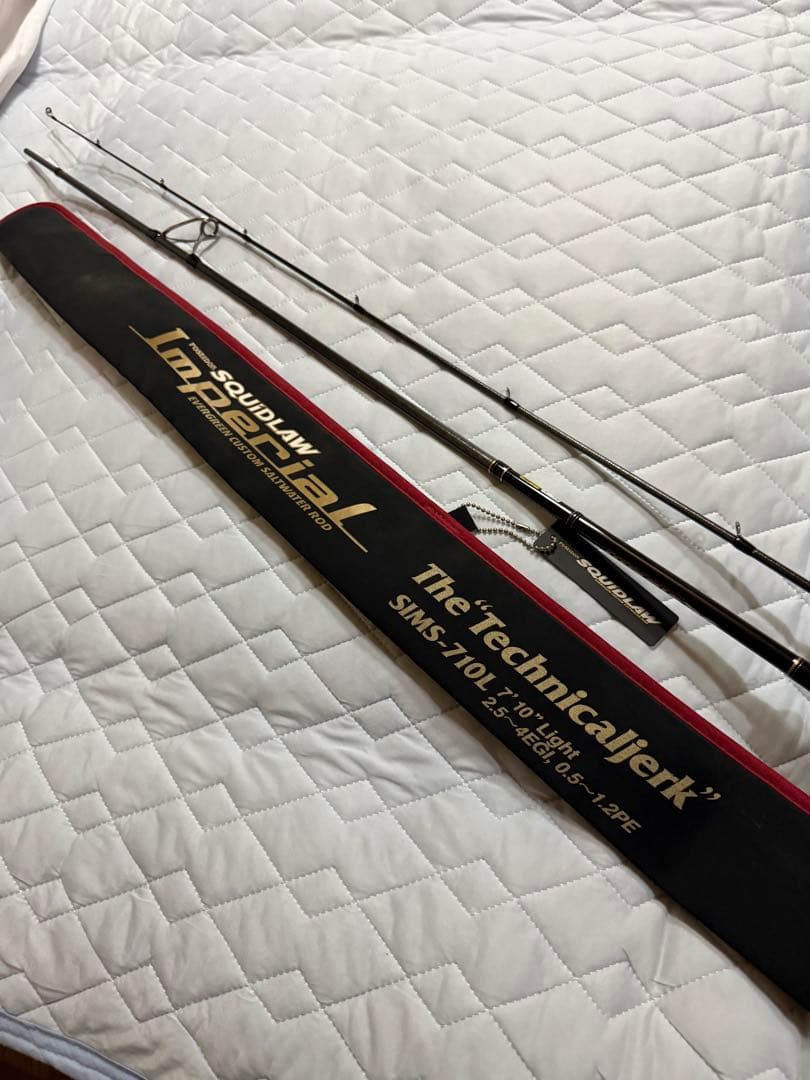 SQUIDLAW Imperial & SIMS-710L エギングロッド