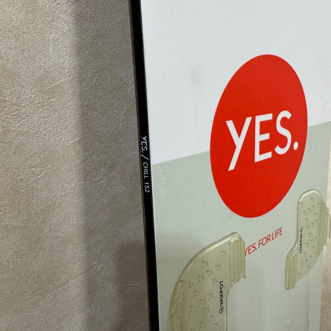 YES chill 152 スノーボード板　美品