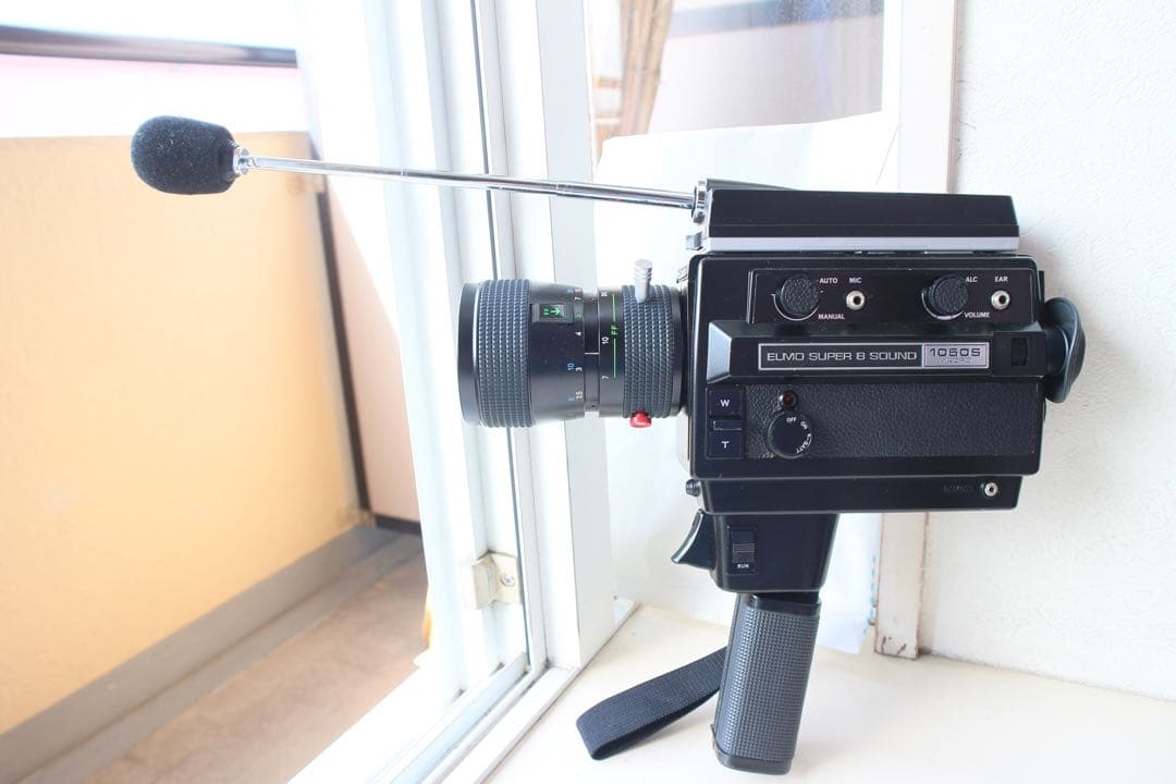 8mmフィルムカメラ　ELMO SUPER8 SOUND 1050S 実写確認済