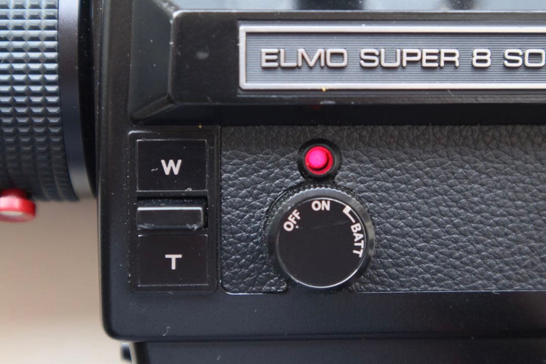 8mmフィルムカメラ　ELMO SUPER8 SOUND 1050S 実写確認済