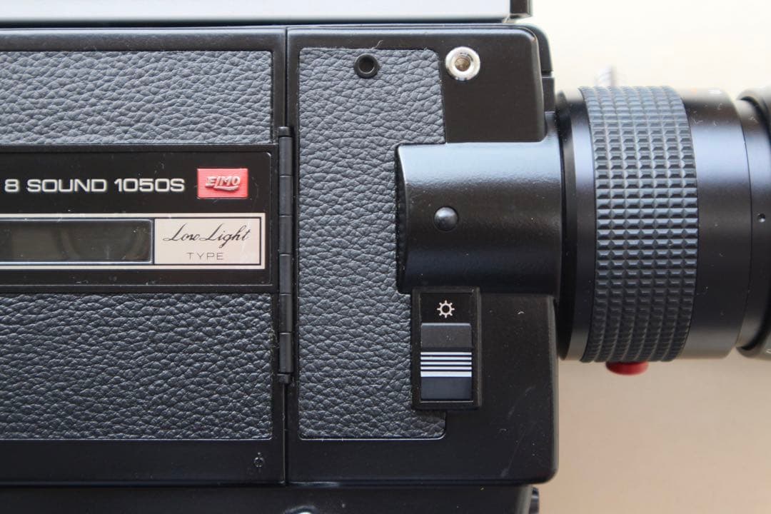 8mmフィルムカメラ　ELMO SUPER8 SOUND 1050S 実写確認済