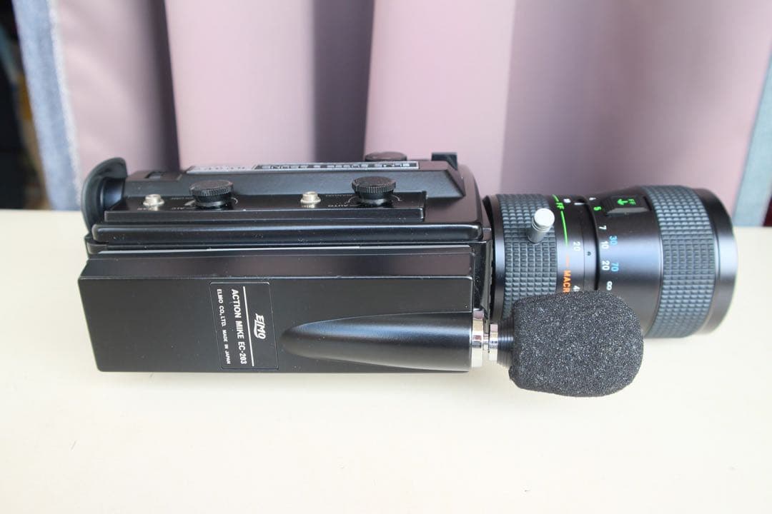 8mmフィルムカメラ　ELMO SUPER8 SOUND 1050S 実写確認済