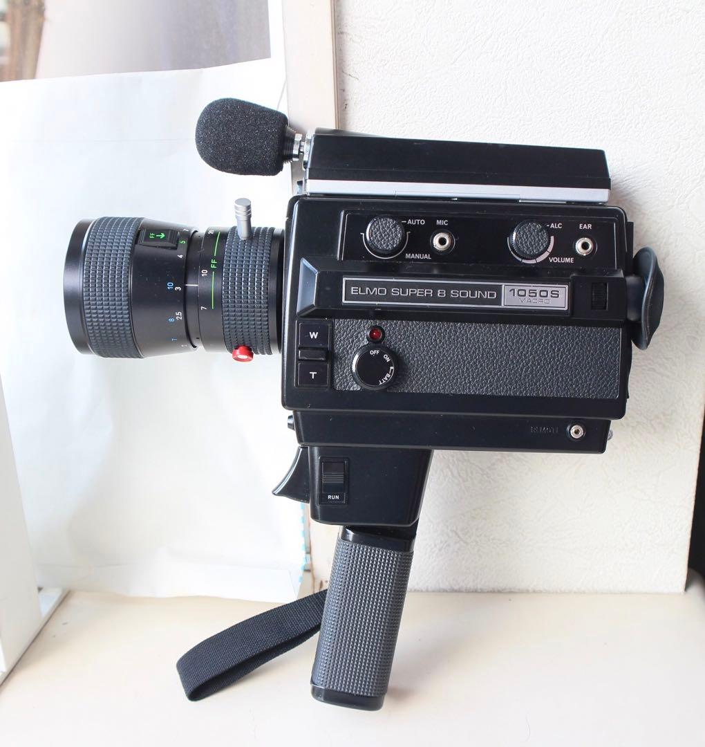 8mmフィルムカメラ　ELMO SUPER8 SOUND 1050S 実写確認済