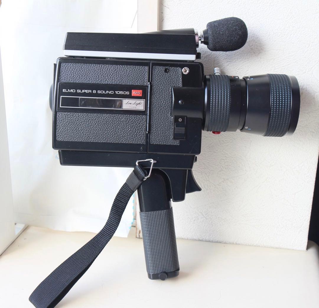 8mmフィルムカメラ　ELMO SUPER8 SOUND 1050S 実写確認済