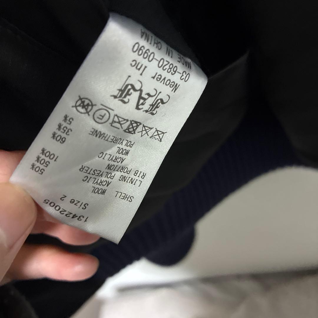 【FAF/フェイクアズフラワーズ】Wool Stadium Jacket