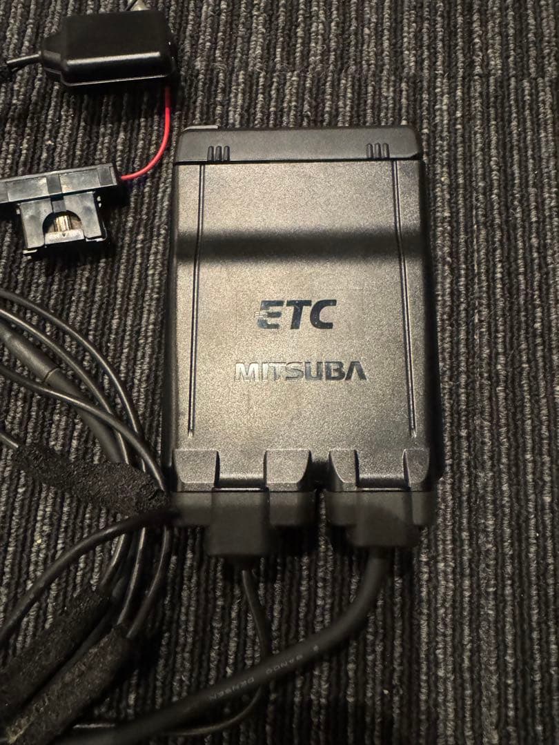 バイク用ETC MSC-BE51 動作確認済　アンテナ分離型