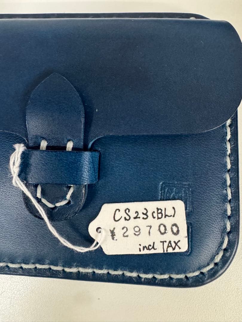 CS-2ND-BL-30周年記念2ND別注CSハーフウォレット-CS2ND-黒羽