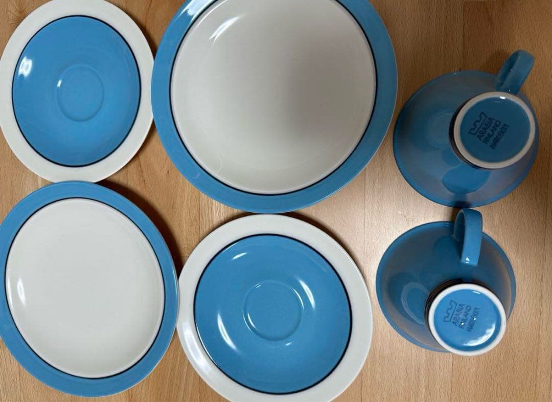 【激レア/極美品】アラビア ハレキン 6点セット ARABIA