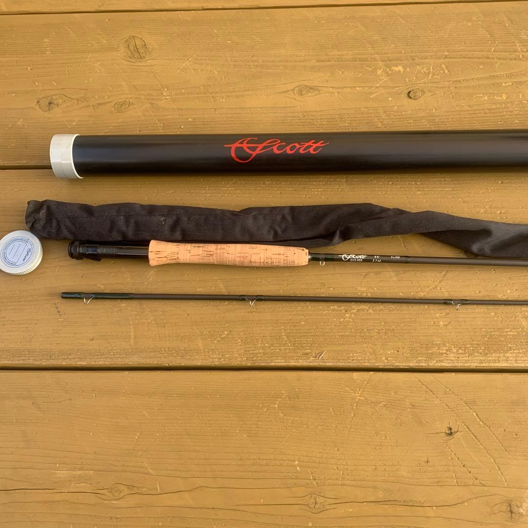 Scott SVS 855 フライロッド 8'6\