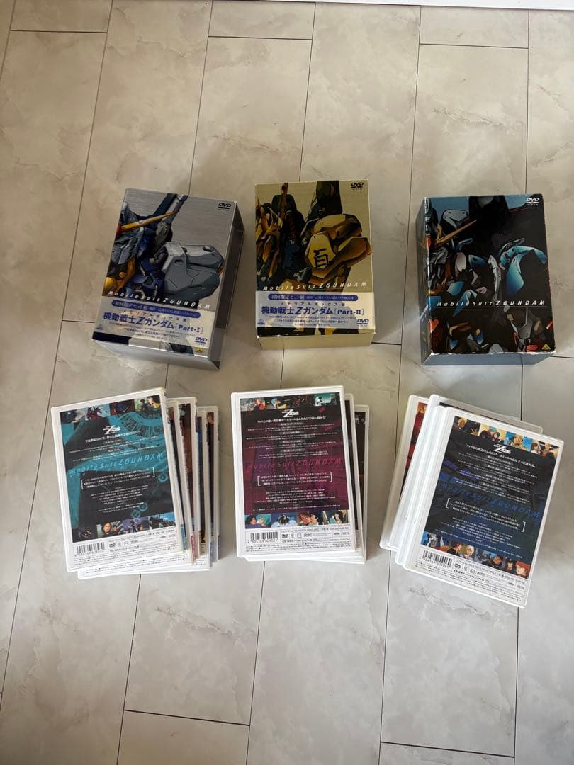 機動戦士Zガンダム　DVDメモリアルボックス　1&2&3完結13枚