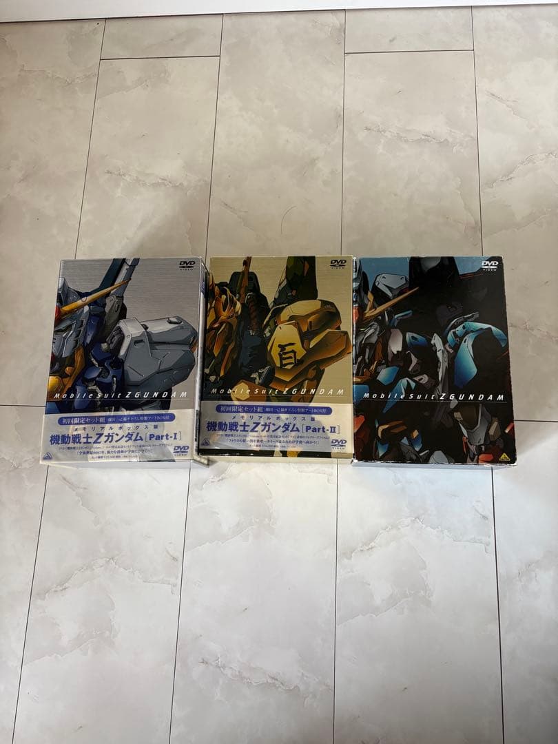 機動戦士Zガンダム　DVDメモリアルボックス　1&2&3完結13枚