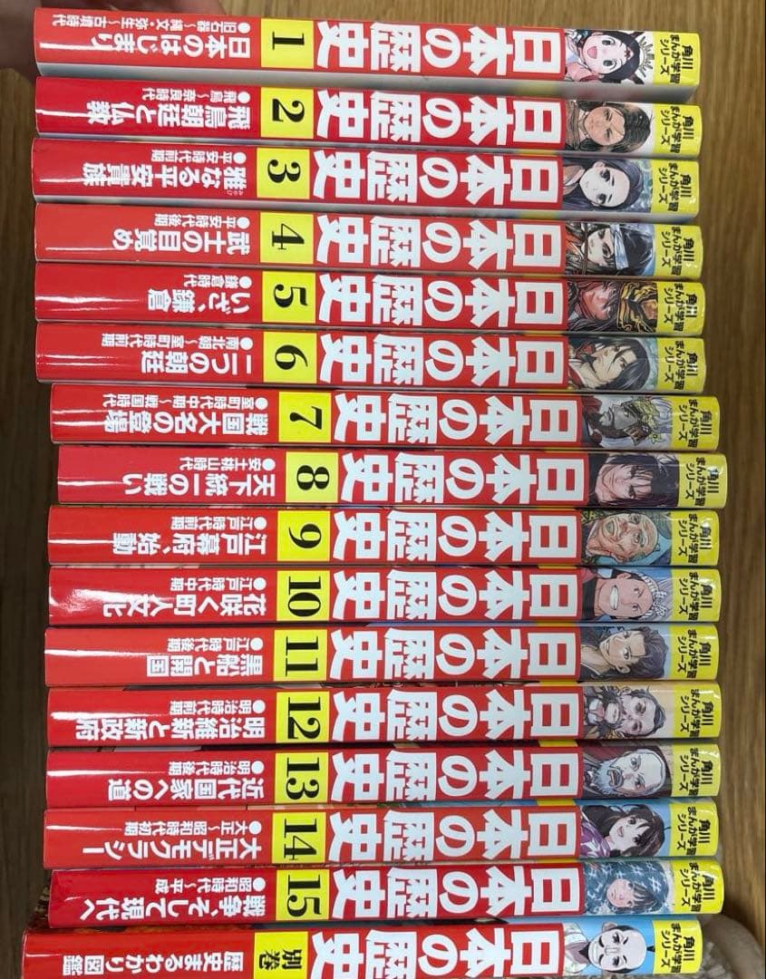 日本の歴史セットと世界の歴史セット