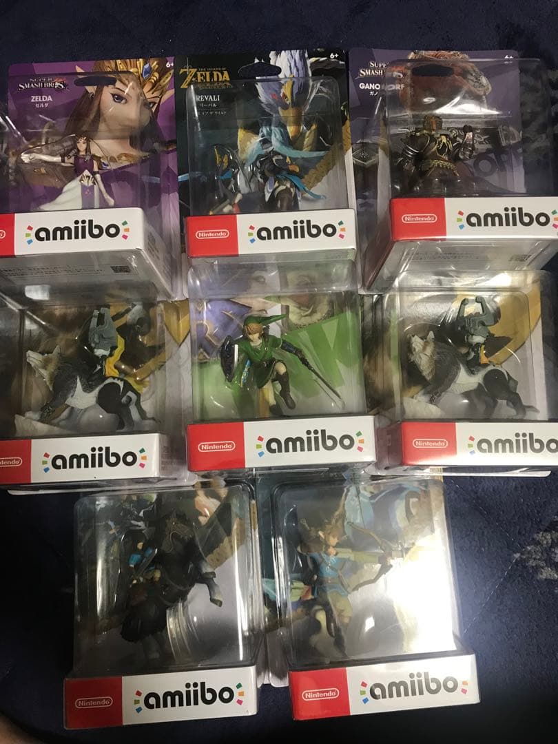 amiibo ゼルダ  新品未使用　ブレス オブ ザ ワイルド　ゼルダの伝説