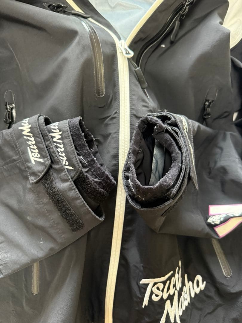 釣武者 3 レイヤー ブラックフェイス Musha スーツ