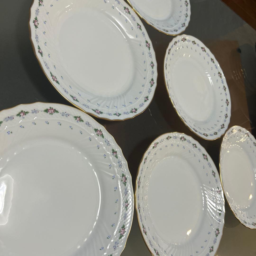 Richard Ginori 花柄皿 陶磁器 6枚