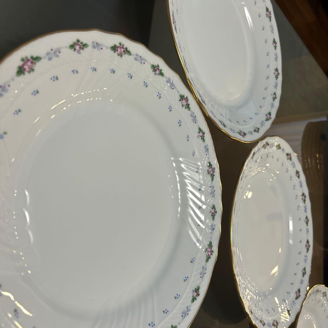 Richard Ginori 花柄皿 陶磁器 6枚