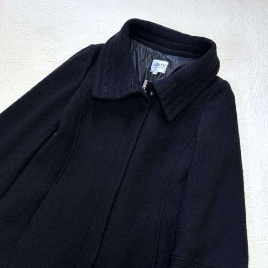 【アルマーニ】collezioni ロングコート ウール フレア Aライン