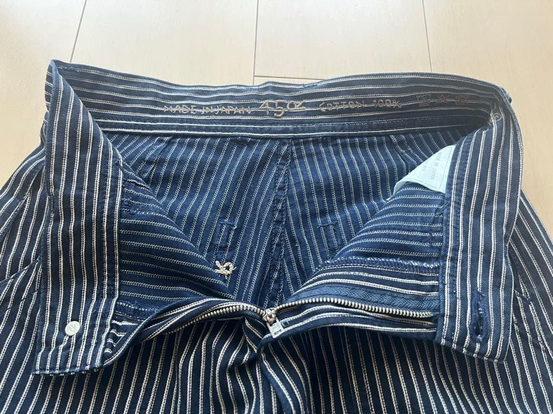 45Rpm ヒッコリーベイカーパンツ