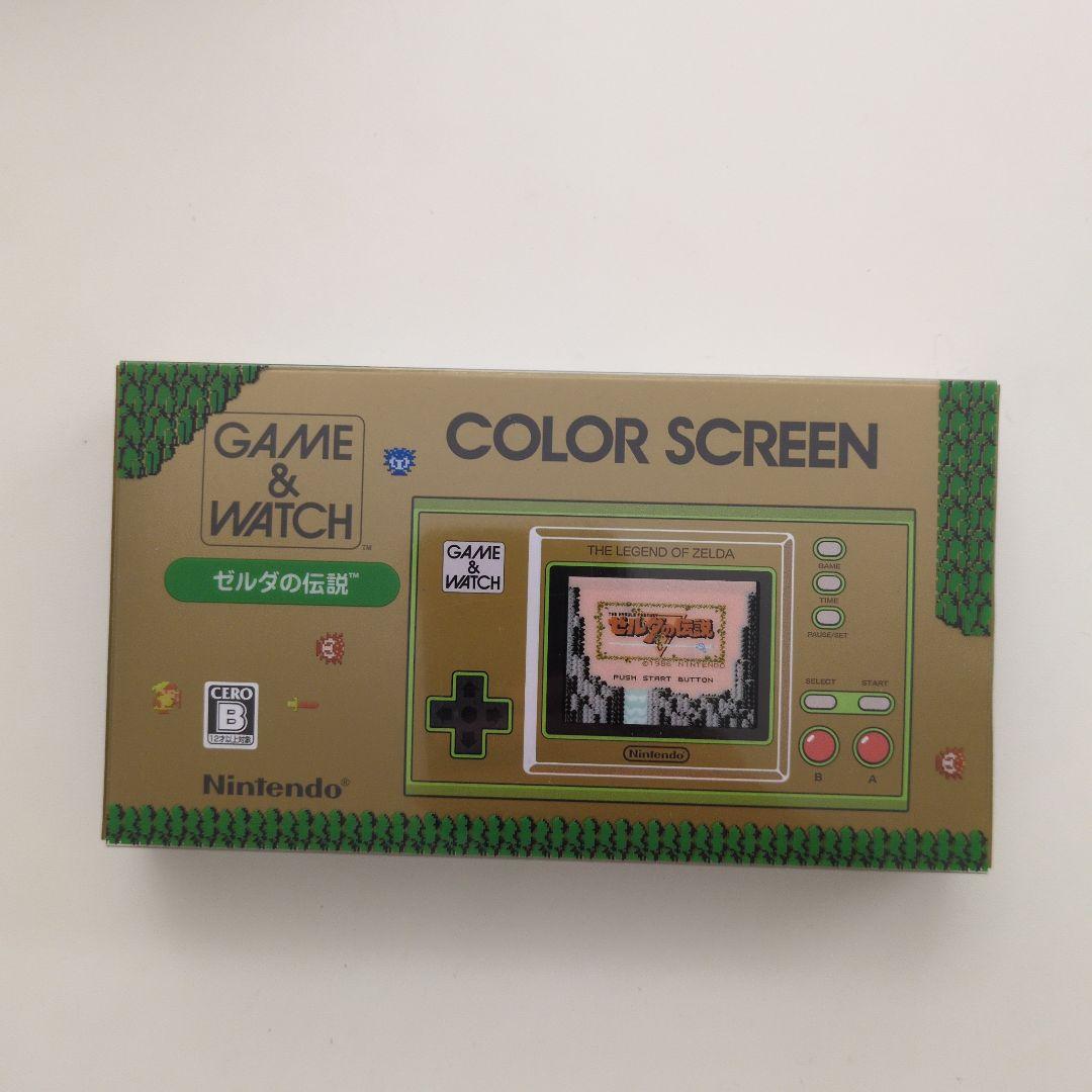ゲームウォッチ 【スーパーマリオブラザーズ】 & 【ゼルダの伝説】
